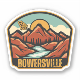 Bowersville, Georgia Aufkleber