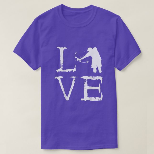 Bowfish Bowfisher Liebe Fish Bow Jagd Bowfish T-Shirt (Design vorne)