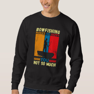 Bowfish Vintag macht mich glücklich, dass der Fisc Sweatshirt