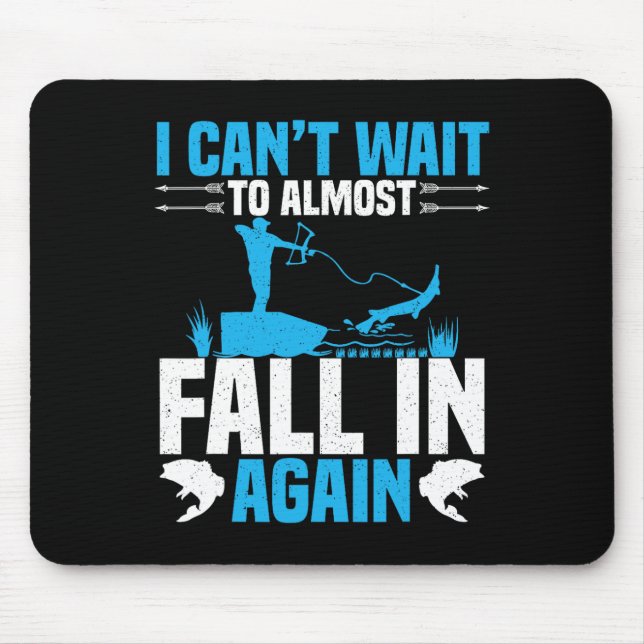 Bowfisher Equipment Bowhunter Bow Reel Kit Bowfish Mousepad (Vorne)