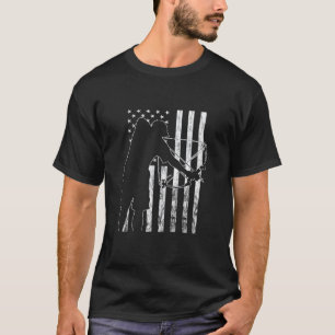 Bowfisher USA Fischbogen Jäger Amerika Jäger Bowfi T-Shirt