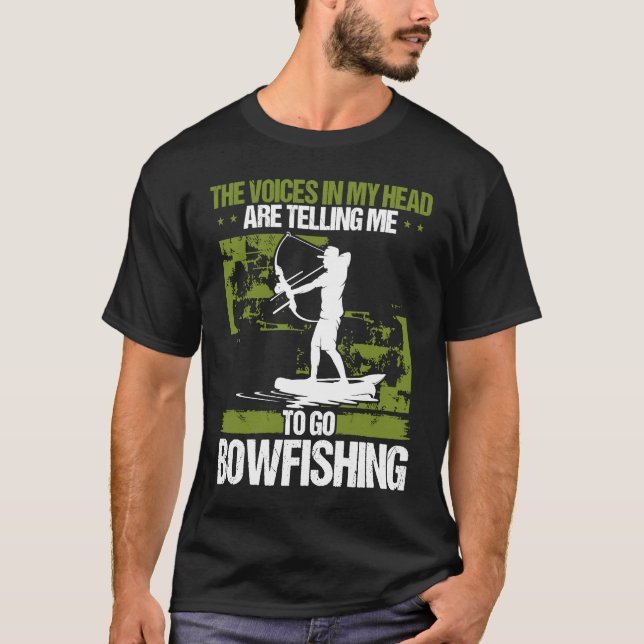Bowfishing Airboat Bowhunter Bowfisher Fisherman A T-Shirt (Vorderseite)