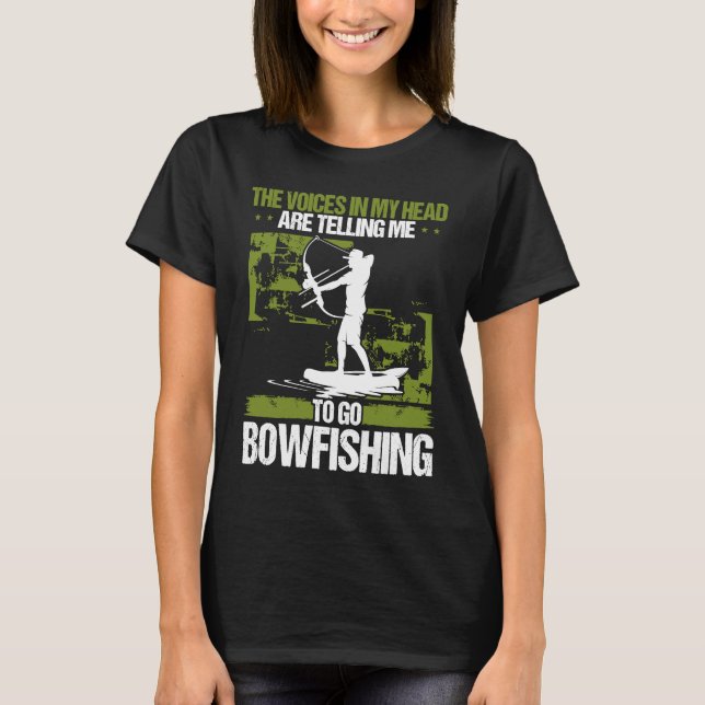 Bowfishing Airboat Bowhunter Bowfisher Fisherman A T-Shirt (Vorderseite)