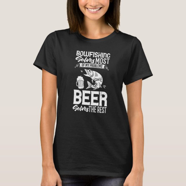 Bowfishing Bow Lights Arrows Crossbow Bowfisher 5 T-Shirt (Vorderseite)