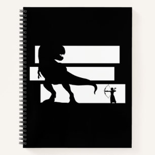 Bowhunting Dinosaurier Fantasy Archery Notizbuch