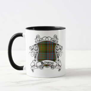 Bowie Tartan-Schild Tasse