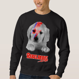 Bowie Ziggy Labrador Retriever Animal Rebel Sweatshirt