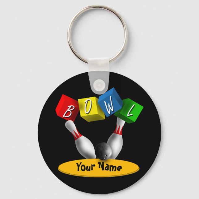 Bowl a Rama Bowling Schlüsselanhänger (Vorderseite)