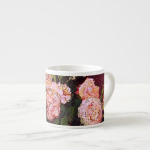 Bowl mit Peonies & Rose Van Gogh Fine Art Espressotasse