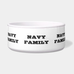 Bowl Navy-Familie Napf