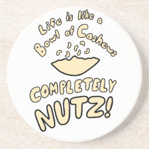 Bowl of Cashews Getränkeuntersetzer