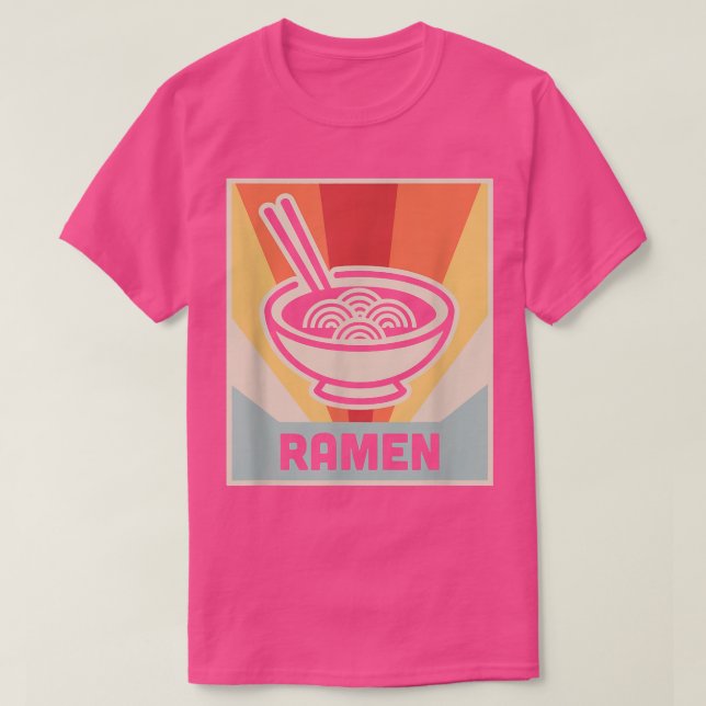 Bowl von Ramen Lover, japanischer Ramen T-Shirt (Design vorne)