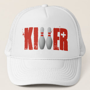 Bowler Button Killer Coolen Bowling Liga High Scor Truckerkappe