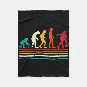 Bowler Evolution Retro Bowling-Mannschaft Männer F Fleecedecke