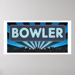 Bowler Marquee Poster