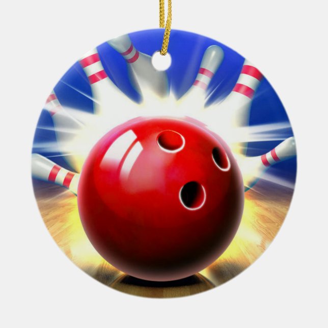 ****BOWLER'S**** COOLE CHRISTMAS-ORNAATION KERAMIK ORNAMENT (Vorne)