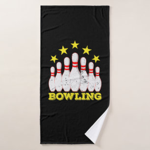 Bowling "10 Pins" Badehandtuch
