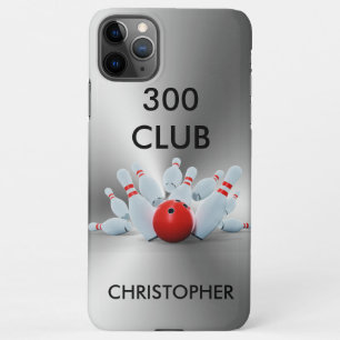 Bowling 300 Club Personalisiert iPhone 11Pro Max Hülle