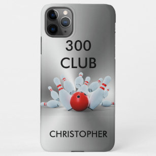 Bowling 300 Club Personalisiert iPhone 11Pro Max Hülle