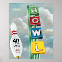 Bowling Alley Artwork