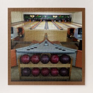 Bowling Alley Designer Jigsaw Puzzle
