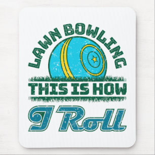 Bowling auf dem Rasen - so kann ich Mousepad