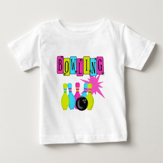 Bowling Baby T-shirt (Vorderseite)