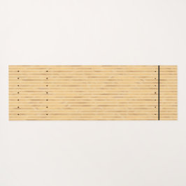 Bowling-Bahn/Anflugbereich (Vorderseite/Rückseite) Yogamatte