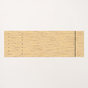 Bowling-Bahn/Anflugbereich (Vorderseite/Rückseite) Yogamatte