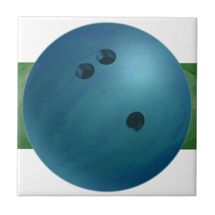 Bowling Ball Blue Fliese