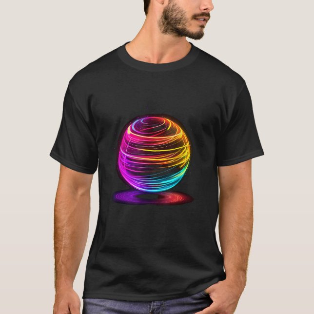 Bowling Ball Button Alley Türkei Künstlerisch T-Shirt (Vorderseite)