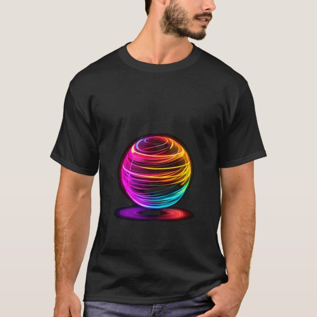 Bowling Ball Button Alley Türkei Künstlerischer Pu T-Shirt (Vorderseite)