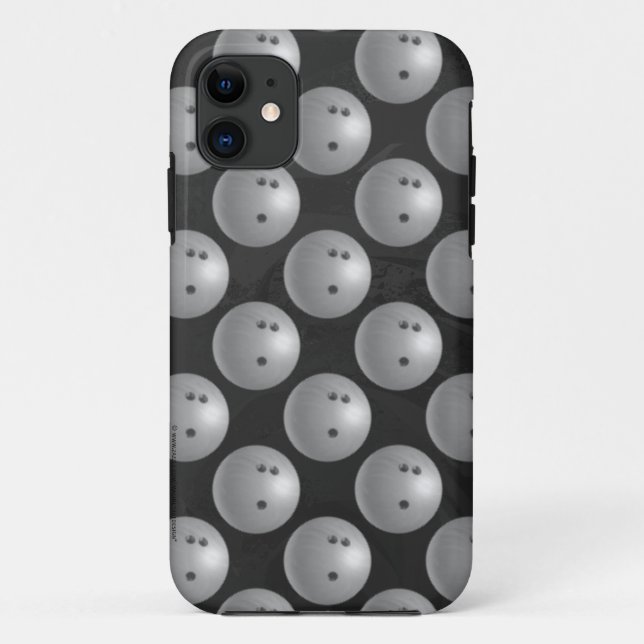 Bowling Ball Gray Case-Mate iPhone Hülle (Rückseite)
