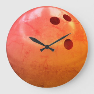 Bowling Ball Große Wanduhr