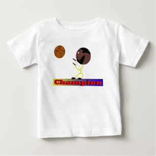 Bowling Ball Head Athlete Champion Baby T-shirt