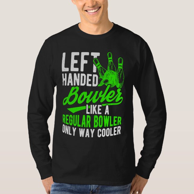 Bowling Ball Pin Bowler Strike Bowling Fanatic Bow T-Shirt (Vorderseite)