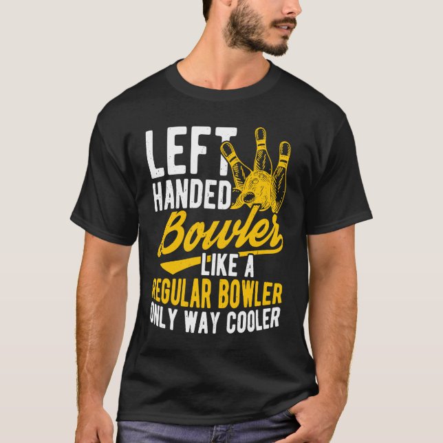Bowling Ball Pin Bowler Strike Team Bowling Alley  T-Shirt (Vorderseite)