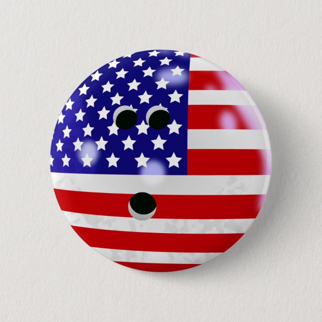 Bowling Ball (USA) Button (Vorderseite)