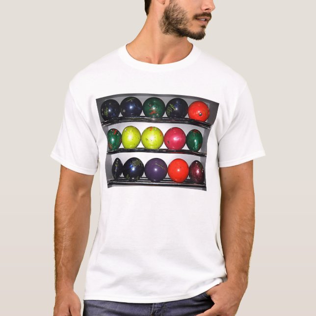 Bowling Balls T-Shirt (Vorderseite)