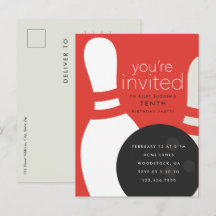 Bowling Birthday Party