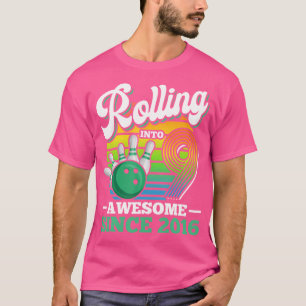 Bowling Birthday Party in 9 Jahre Junge 9T T-Shirt