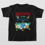 Bowling Birthday Shirt Brother of the Birthday Boy<br><div class="desc">Feiern Sie Geburtstag mit diesem besonderen T - Shirt,  personalisiertes Design</div>
