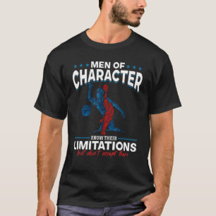 Bowling Bowler Persönlichkeiten kennen ihre Grenze T-Shirt
