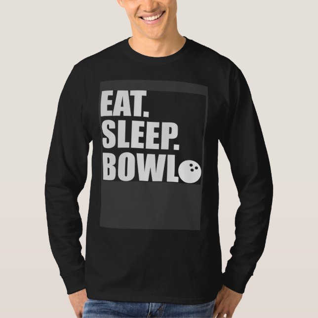 Bowling  Bowler Sport  Bowling Coach Bowling Pins  T-Shirt (Vorderseite)