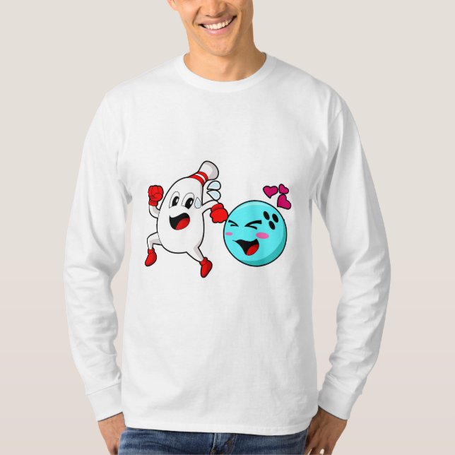 Bowling Bowling ball T-Shirt (Vorderseite)