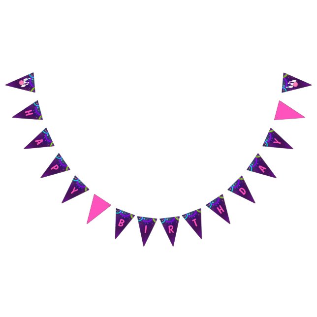 Bowling BUNTING FLAGS Bowling Party Banner (Alle)