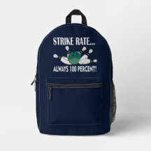 Bowling Button Ball Strike Team