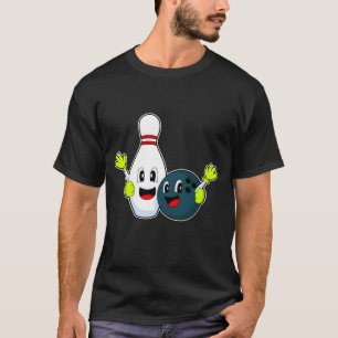 Bowling Button Bowling Bowling T-Shirt