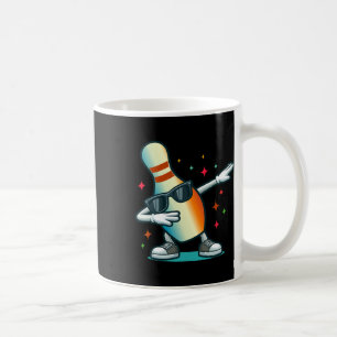 Bowling Button Dabbing Sungles Bowler Player Kinde Kaffeetasse