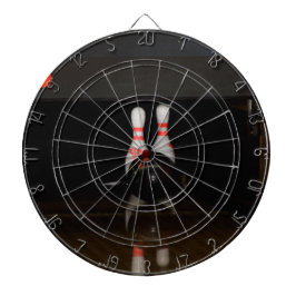 Bowling Button Dart Board Dartscheibe
